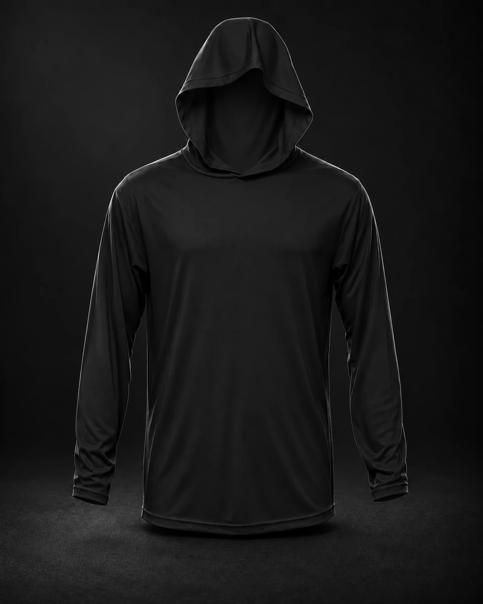Blank sun hoodies for custom apparel